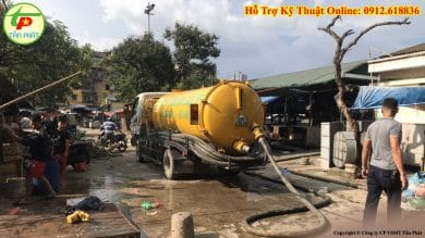 hút bể phốt quận thanh oai