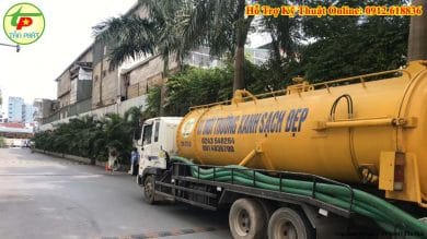 hút bể phốt tại Mỹ Đức