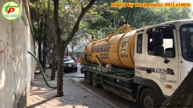 hút bể phốt tại thanh trì