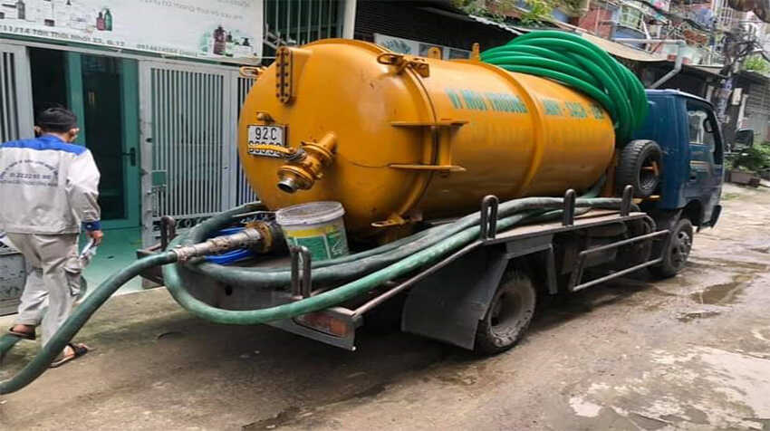 hút bể phốt tại Tây Mỗ 1