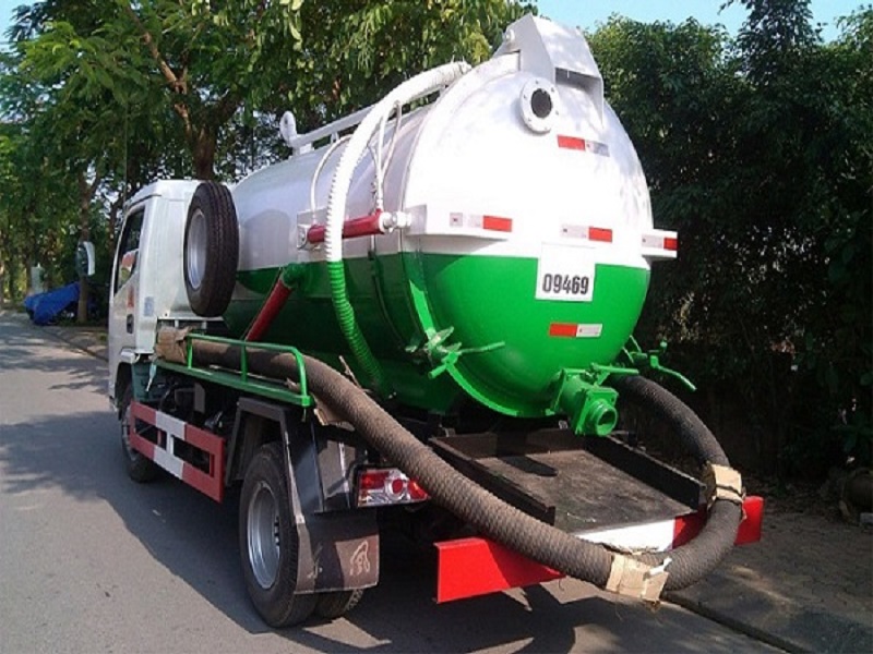 hút bể phốt tại Giáp Bát 1