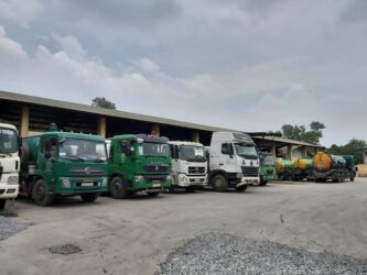 hút bể phốt tại Đại Kim 3