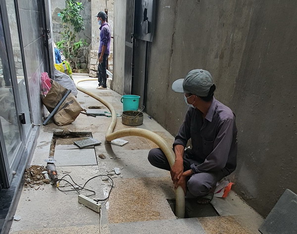 hút bể phốt tại Phú Diễn 1