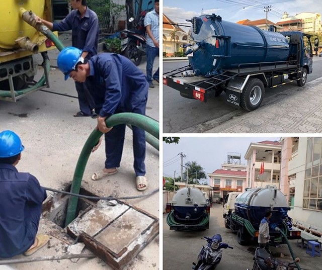 hút bể phốt tại Thịnh Quang 3