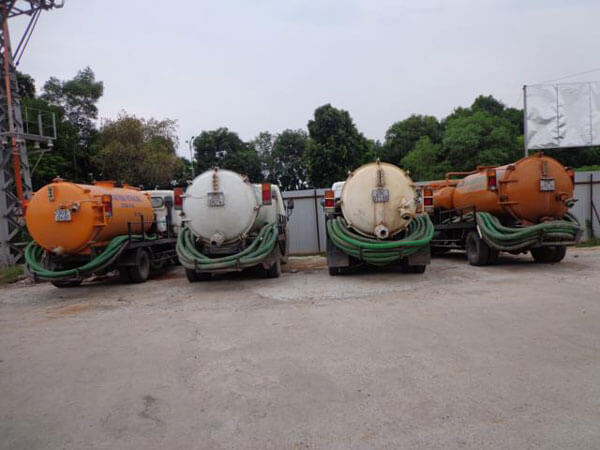 Hút bể phốt ở Xuân Tảo 3