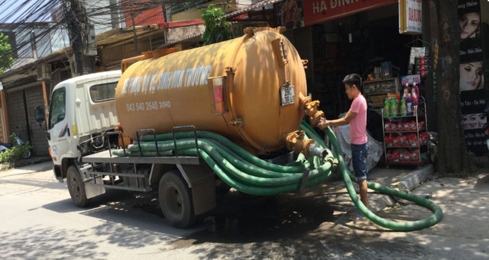 hút bể phốt tại Nghĩa Tân 1