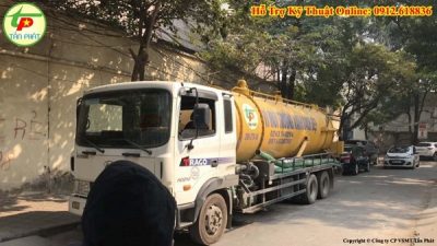 hút bể phốt tại Ninh Bình