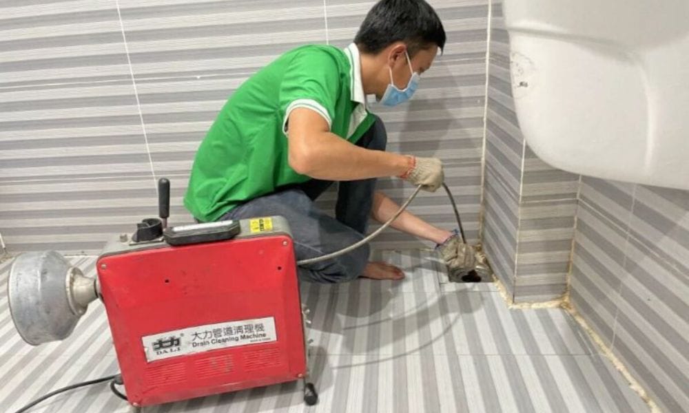 Thông tắc cống tại Đông Anh 2