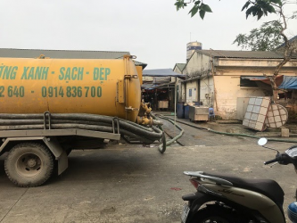 hút bể phốt tại Hoài Đức