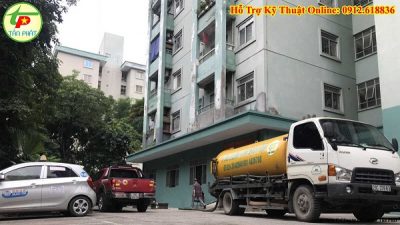 hút bể phốt tại Sơn Tây