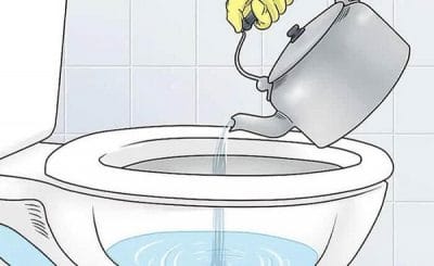 9 cách thông bồn cầu bằng nước nóng đơn giản, hiệu quả