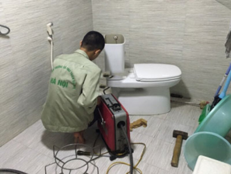 thông tắc bồn cầu Việt Trì
