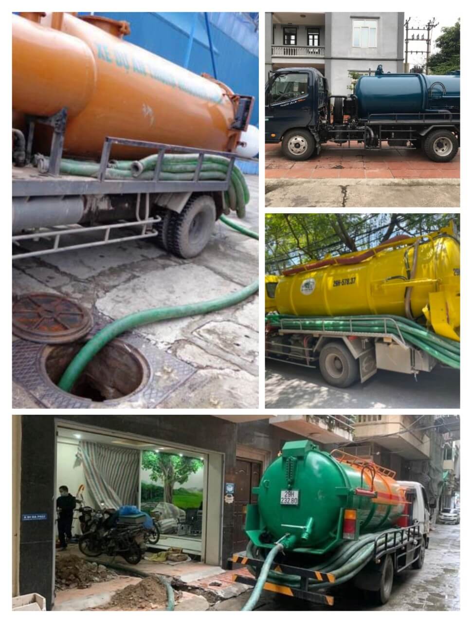 hút bể phốt tại Tân Mai 2