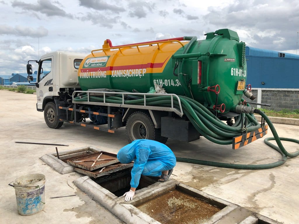 hút bể phốt tại Yết Kiêu 1