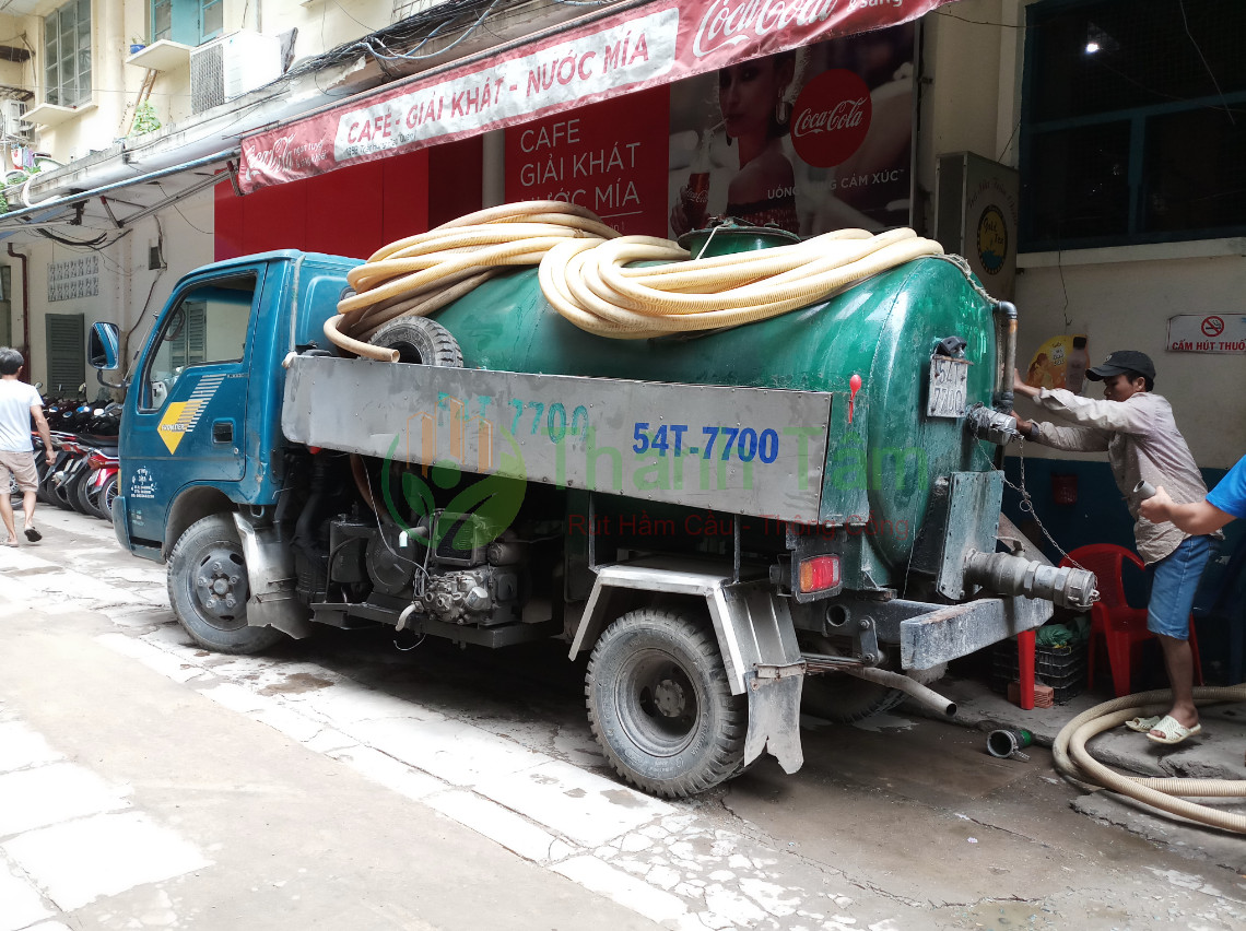hút bể phốt tại Đại Mỗ 1