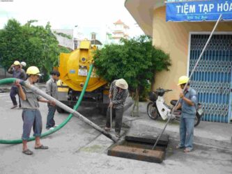 Hút bể phốt tại Điện Biên 1