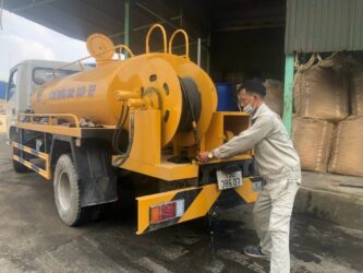 hút bể phốt tại Giảng Võ 2